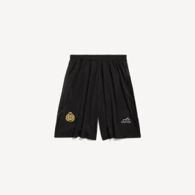 Baggy-Fußballshorts für Herren in Schwarz Baggy-Fußballshorts für Herren in Schwarz