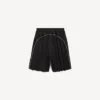 Baggy-Fußballshorts für Herren in Schwarz Baggy-Fußballshorts für Herren in Schwarz