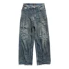 Baggy-Hose „Light Blue“ 745213TNW014974
