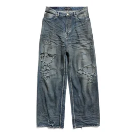 Baggy-Hose „Light Blue“ 745213TNW014974