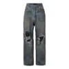 Baggy-Jeans mit aufgesetzten Taschen „Blue“ 751111TDW143359