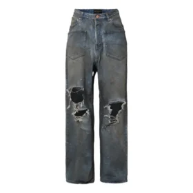 Baggy-Jeans mit aufgesetzten Taschen „Blue“ 751111TDW143359
