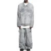 Bal Diagonal Allover-Cargo-Hose „Light Blue“ 767971TDW144979