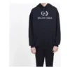 Balenciaga BB Herren-T-Shirt mit Brustlogo-Aufdruck, schwarz 556143TDV521000