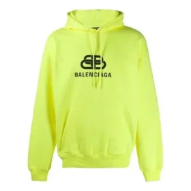 Balenciaga BB-Schuhe für Herren mit Aufdruck, hinten gelb, 583215TFV617050 Balenciaga BB-Schuhe für Herren mit Aufdruck, hinten gelb, 583215TFV617050