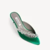 Balenciaga für Damen | Manolo Blahnik Pantoletten in „Grass“ Balenciaga für Damen | Manolo Blahnik Pantoletten in „Grass“