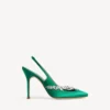 Balenciaga für Damen | Manolo Blahnik Slingback in Grasgrün Balenciaga für Damen | Manolo Blahnik Slingback in Grasgrün