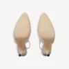 Balenciaga für Damen | Manolo Blahnik Slingback in Grau „Plume“ Balenciaga für Damen | Manolo Blahnik Slingback in Grau „Plume“