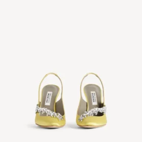Balenciaga für Damen | Manolo Blahnik Slingback in Limette