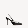Balenciaga für Damen | Manolo Blahnik Slingback in Schwarz Balenciaga für Damen | Manolo Blahnik Slingback in Schwarz