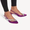 Balenciaga für Damen | Manolo Blahnik Slingback in Violett Balenciaga für Damen | Manolo Blahnik Slingback in Violett