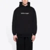 Balenciaga Herren Alphabet Logo Schwarz 570811TIV551070