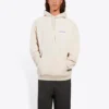 Balenciaga Herren-Fleece-Shirt mit langen Ärmeln, cremeweiß 600583TJVA89055