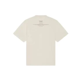 Balenciaga Herren FW21 Kurzarm-T-Shirt mit Alphabet-Print, beige, 651795TJV909054 Balenciaga Herren FW21 Kurzarm-T-Shirt mit Alphabet-Print, beige, 651795TJV909054