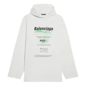 Balenciaga Herren FW21 Logo-Alphabet-Print, locker geschnitten, weiß 662424TKVF89085 Balenciaga Herren FW21 Logo-Alphabet-Print, locker geschnitten, weiß 662424TKVF89085
