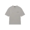 Balenciaga Herren FW21 Retro-T-Shirt mit Logo-Aufdruck, kurzärmelig, grau 612966TIVG51167