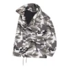 Balenciaga Herren-Jacke FW21, schulterfrei, grau 663004TKLD41240