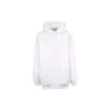 Balenciaga Herren-Kapuzenpullover mit „Back Alphabet“-Aufdruck, langärmelig, weiß, 556113TAV379000