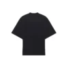 Balenciaga Herren-Laufshirt mit Musterdruck und Logo, locker geschnitten, kurzärmelig, schwarz 641614TJVK61070