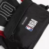 Balenciaga Herren | NBA Collaboration Explorer Rucksack in Schwarz/Weiß/Vermillonrot
