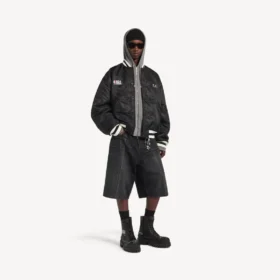 Balenciaga Herren | NBA-Kollaboration Coach-Jacke in Schwarz