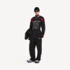 Balenciaga Herren | NBA-Kollaboration: Oversize-Langarm-T-Shirt in Schwarz/Mehrfarbig Balenciaga Herren | NBA-Kollaboration: Oversize-Langarm-T-Shirt in Schwarz/Mehrfarbig