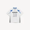 Balenciaga Herren | NBA-Kollaboration: Oversize-T-Shirt in Weiß/Mehrfarbig