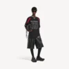 Balenciaga Herren | Oversize-T-Shirt aus der NBA-Kollaboration in Schwarz/Mehrfarbig Balenciaga Herren | Oversize-T-Shirt aus der NBA-Kollaboration in Schwarz/Mehrfarbig