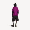 Balenciaga Herren | Oversize-T-Shirt aus der NBA-Kollaboration in Violett
