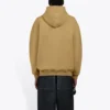 Balenciaga Herren Paris Laurel Fleece mit Aufdruck, Khaki 570811TIV259605