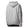 Balenciaga Herren-Pullover mit Brustlogo, Crown Grey 570811TGV681300
