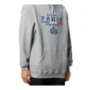 Balenciaga Herren-Pullover mit Brustlogo, Crown Grey 570811TGV681300