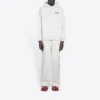 Balenciaga Herren-Schuhe mit gesticktem „Political Campaign“-Alphabet-Muster, Weiß, 600583TKVI99084