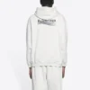 Balenciaga Herren-Schuhe mit gesticktem „Political Campaign“-Alphabet-Muster, Weiß, 600583TKVI99084