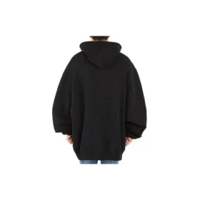 Balenciaga Herren, schwarz, mit Slogan-Aufdruck, schwarz 641679TJV771000