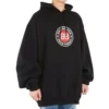 Balenciaga Herren, schwarz, mit Slogan-Aufdruck, schwarz 641679TJV771000