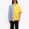 Balenciaga Herren-Shirt SS21 mit Streifen und weiten Ärmeln 658850TIM369086