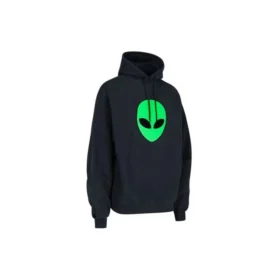 Balenciaga Herren SS21 Alien-Logo-Print, dicker Druck, klassisch, schwarz 641679TJV959113 Balenciaga Herren SS21 Alien-Logo-Print, dicker Druck, klassisch, schwarz 641679TJV959113