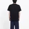 Balenciaga Herren SS21 B Alphabet-Logo-Muster Kurzarm-T-Shirt Schwarz 570803TFV761000