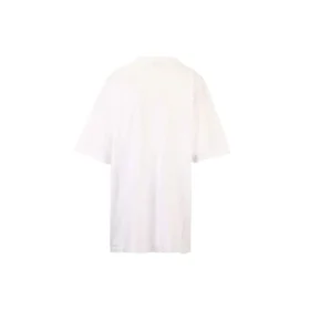 Balenciaga Herren SS21 Baumwoll-T-Shirt mit Logo, Rundhalsausschnitt, kurze Ärmel, Weiß 641655TJV879040 Balenciaga Herren SS21 Baumwoll-T-Shirt mit Logo, Rundhalsausschnitt, kurze Ärmel, Weiß 641655TJV879040