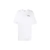 Balenciaga Herren SS21 Baumwoll-T-Shirt mit Logo, Rundhalsausschnitt, kurze Ärmel, Weiß 641655TJV879040