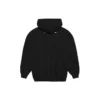 Balenciaga Herren SS21 Langarmshirt mit Alphabet-Print, schwarz 570811TJVL61070