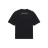 Balenciaga Herren SS21 Love Kurzarm-T-Shirt, schwarz, 612966TJVL51070