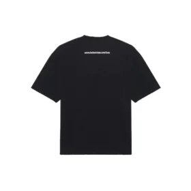 Balenciaga Herren SS21 Love Kurzarm-T-Shirt, schwarz, 612966TJVL51070 Balenciaga Herren SS21 Love Kurzarm-T-Shirt, schwarz, 612966TJVL51070