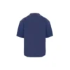 Balenciaga Herren SS21 Retro Kurzarm-T-Shirt Blau 612966TJV874866