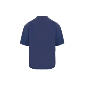 Balenciaga Herren SS21 Retro Kurzarm-T-Shirt Blau 612966TJV874866 Balenciaga Herren SS21 Retro Kurzarm-T-Shirt Blau 612966TJV874866