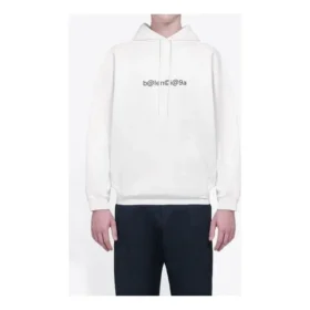 Balenciaga Herren „Symbolic Chest Creative Logo“ Retro Weiß 570811TIV519040 Balenciaga Herren „Symbolic Chest Creative Logo“ Retro Weiß 570811TIV519040