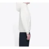 Balenciaga Herren „Symbolic Chest Creative Logo“ Retro Weiß 570811TIV519040