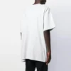 Balenciaga Herren-T-Shirt mit Logo-Aufdruck, Rundhalsausschnitt, kurze Ärmel, weiß 583214TFV652569