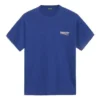 Balenciaga Herren-T-Shirt mit Political Campaign-Aufdruck, kurzärmelig, königsblau 508203TAV444540